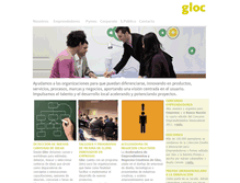 Tablet Screenshot of gloc.com.ar